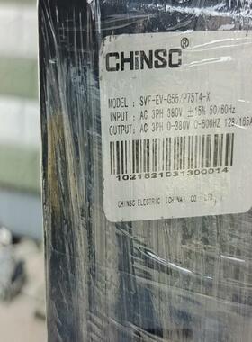 议~深川SVF-EV-G55P75T4变频器正常启动成