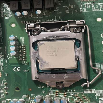 （设备配件）英特尔S1200BTS主板 服务器 带一颗E3-1230v2