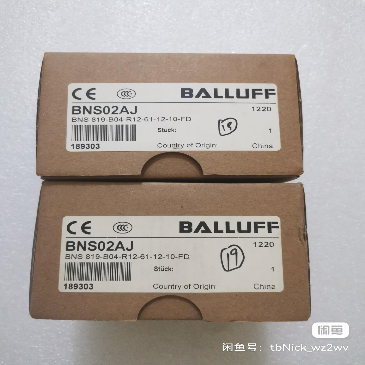 全新原装BALLUFF巴鲁夫 BNS02AJ BNS 819