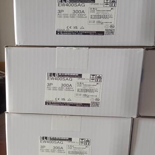 富士断路器EW400SAG 3P300A，AC100一2