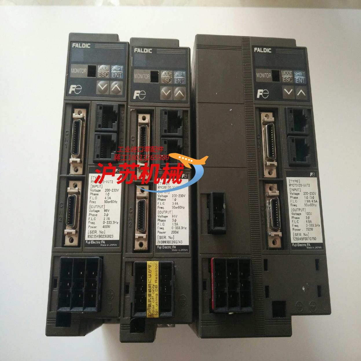 富士伺服驱动器RYC401D3-VVT2、201D3-VV原