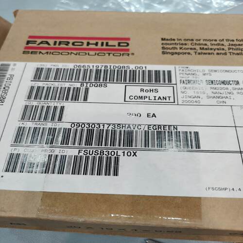 （设备配件）仙童FSUSB30L10X【IC USB SWITCH 2X