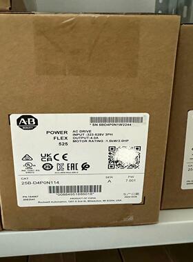 AB变频器25B-D4P0N114全新原装正品现货，实采联系