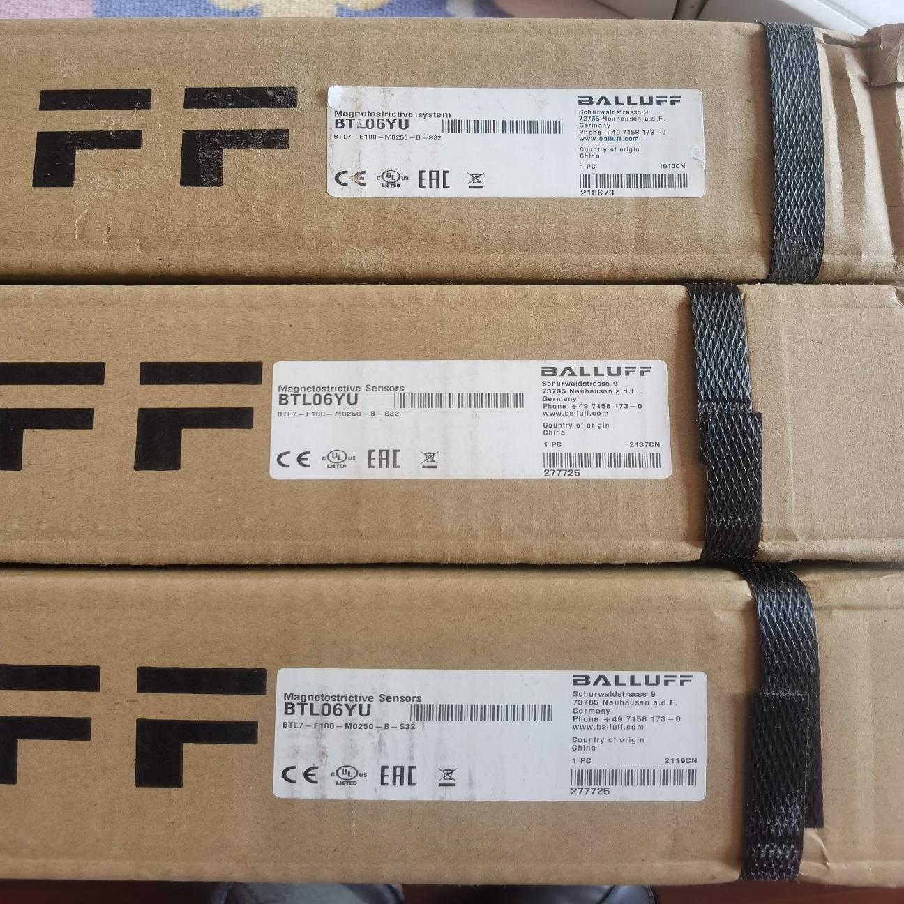 巴鲁夫位移传感器BTL06YU BTL7-E100-M025