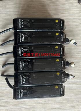 【荣强工控】日本KEYENCE基恩士激光放大器GV-21P，成色如图，实