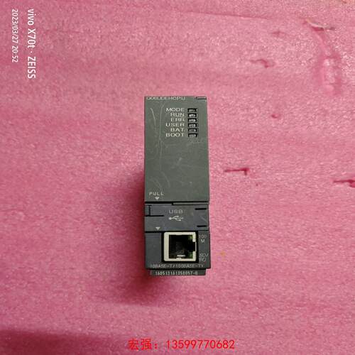 [宏强工控]三菱CPU模块Q06UDEHCPU  拆机件功能包好，标签面-议价