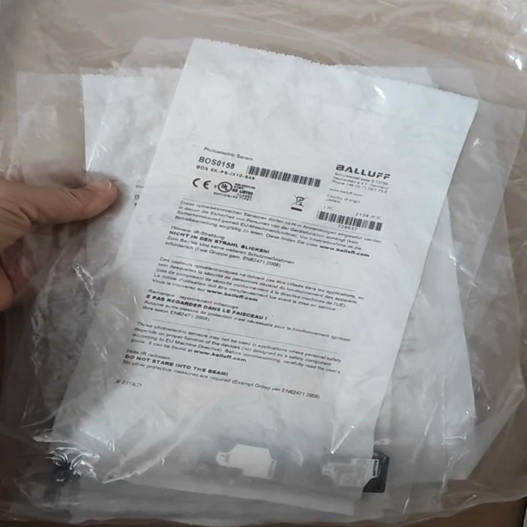 BALLUFF全新原装BOS0158巴鲁夫对射光电传感器BO