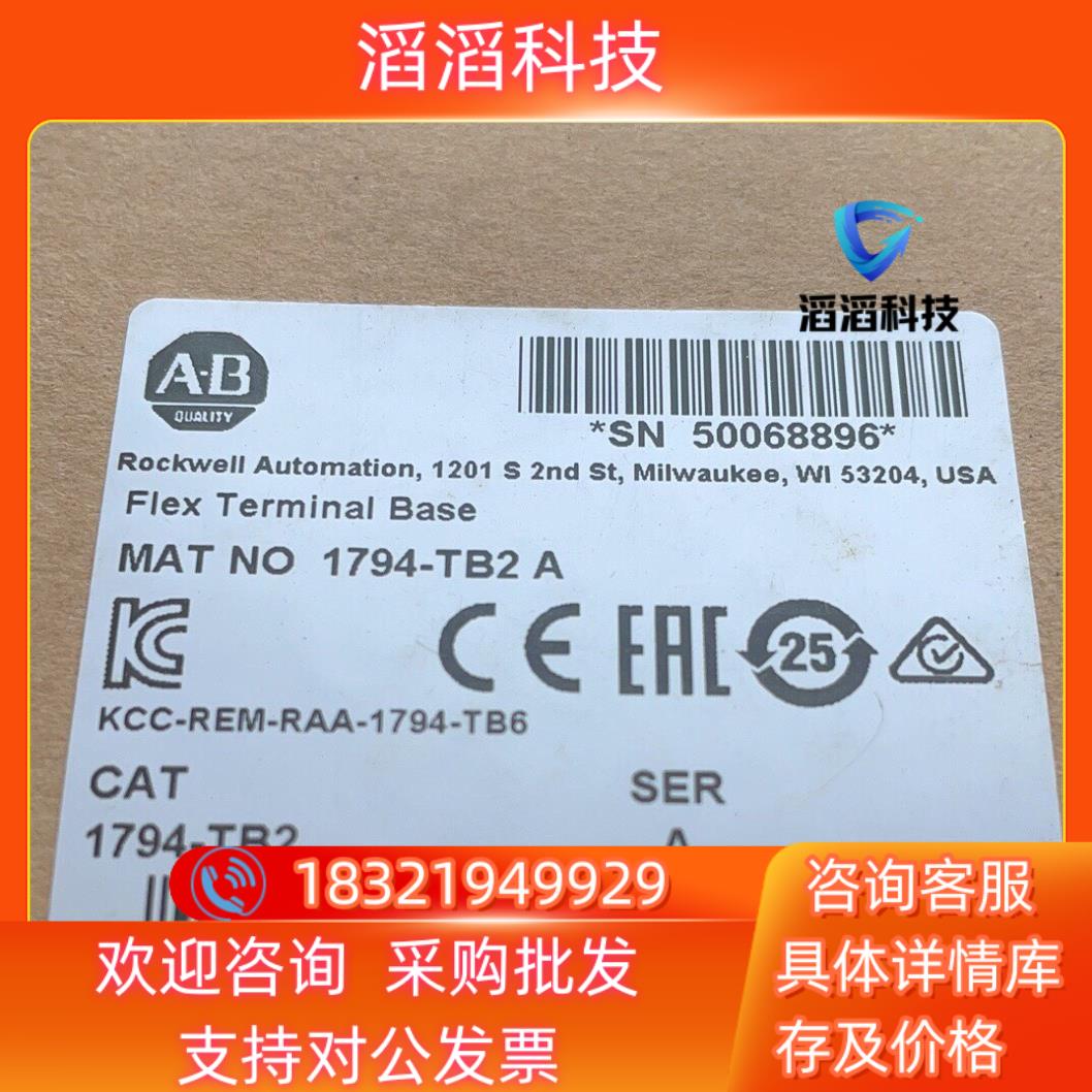 现货1794-TB2A  罗克韦尔1台