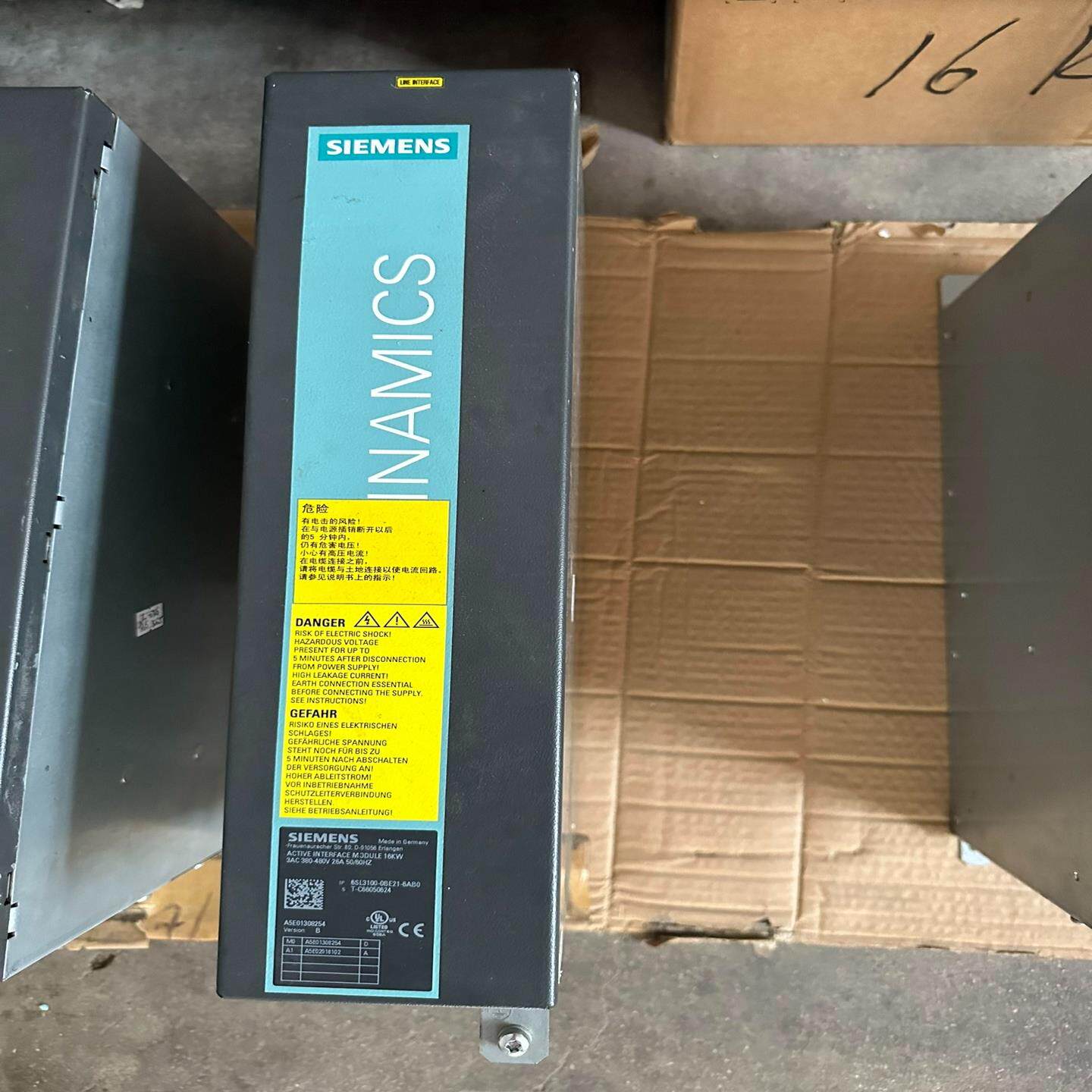 （设备配件）AB0西门子电抗器-6-BE216控制器0SL3100模块