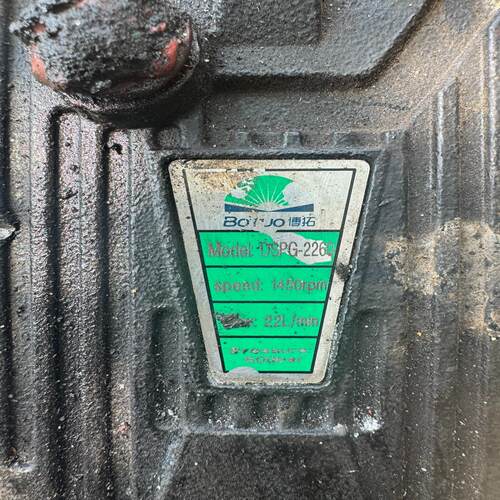 （设备配件）博拓2260高压泵，东西转动非常好