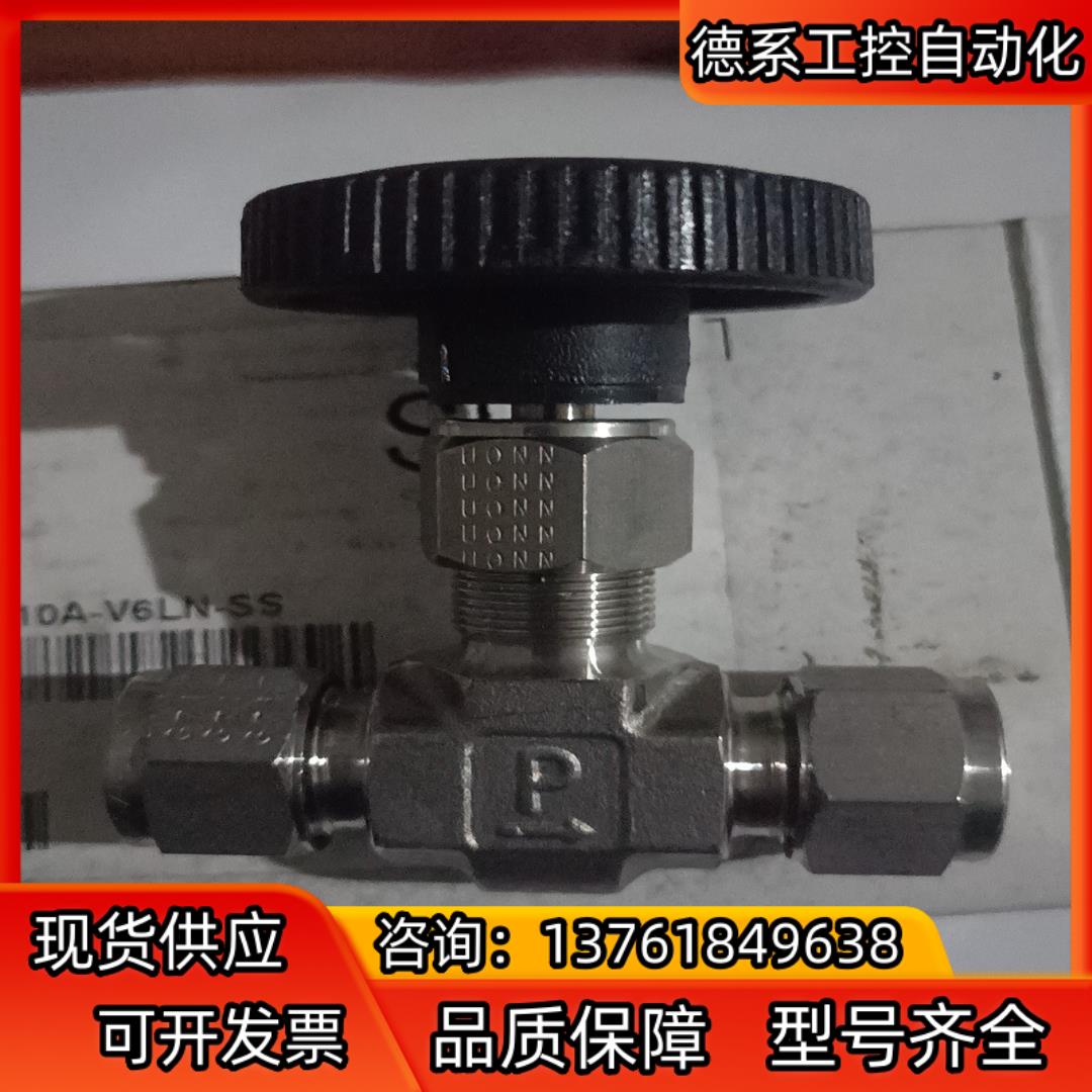全新Parker M10A-V6LN-SS 针阀,Φ10卡套