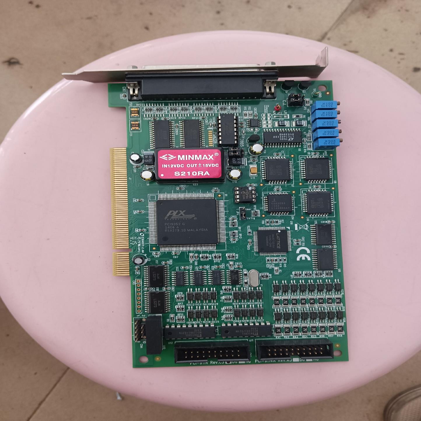 {雅致机械商行}PCI-9114凌华数据采集卡功能正常