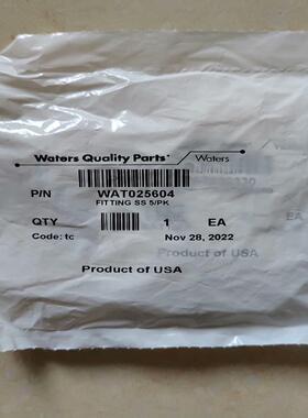 waters 2695 金属接头和刃环，wat025604