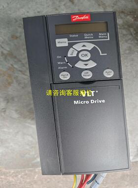 询价拆机丹弗斯变频器FC-051P3k0T4E20H3B