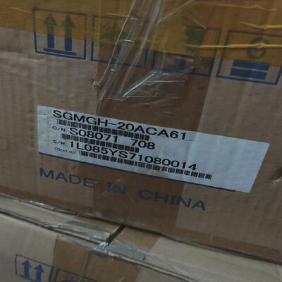 全新安川SGMGH-20ACA61伺服马达，原装全新机器，非