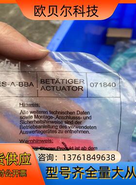 安士能安全开关传感器 CES-A-BBA、 071840