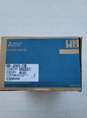 MR-J4W2-77B 全新伺服驱动器 图片实拍没有说
