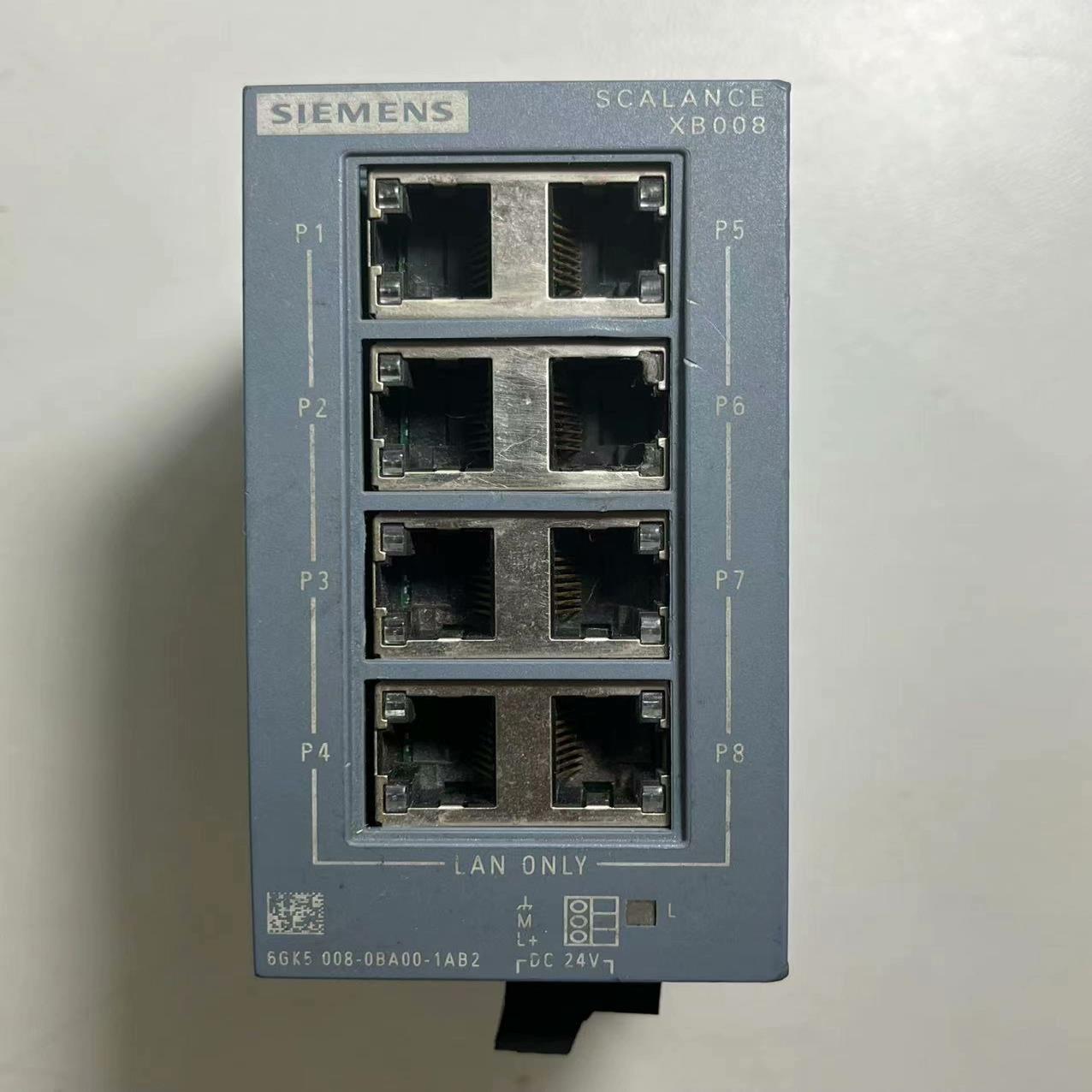 （设备配件）西门子SCALANCE XB008工业8口交换机，6GK5