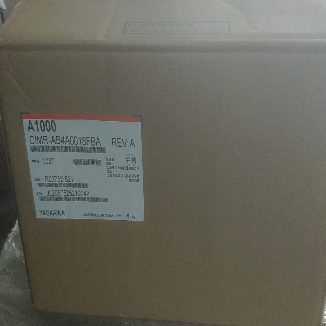 全新安川变频器CIMR-AB4A0018FBA