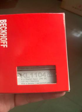 【工控自动化】BECKHOFF   倍福    KL1104成色99新带议价