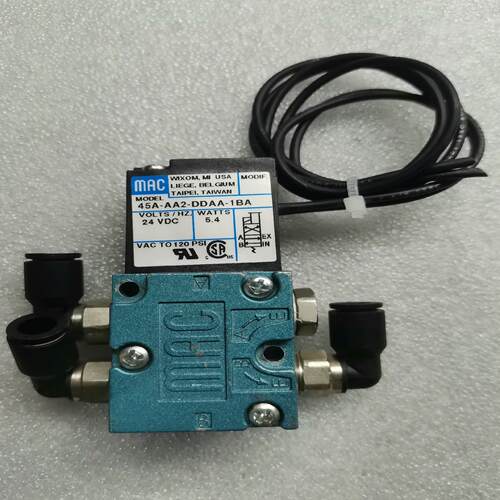 【工控自动化】MAC电磁阀45A-AA2-DDAA-1BA，拆机，图片议价
