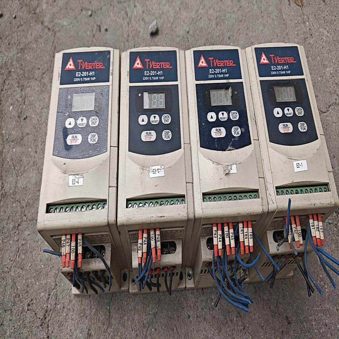 台安变频器E2-201-H1四台0.75kw功能，成