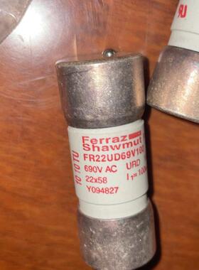 法国Ferraz保险丝FR22UD69V100熔断器伺服驱动