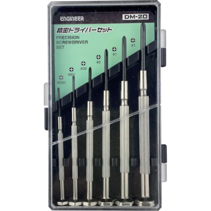 工程师/ENGINEER 精密螺丝套装 DM-20/DM-30/DM-60 6支装