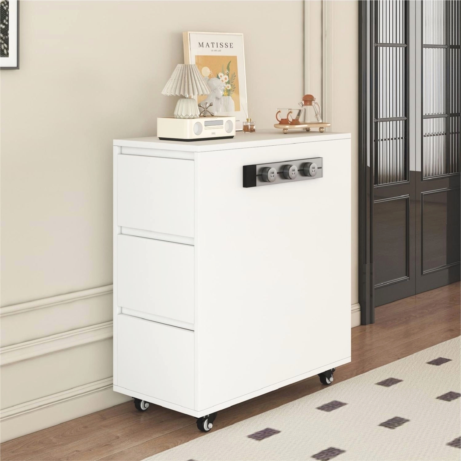 岛台柜单独可移动厨房小户型超小极窄餐桌倒台柜可定制独立导台柜