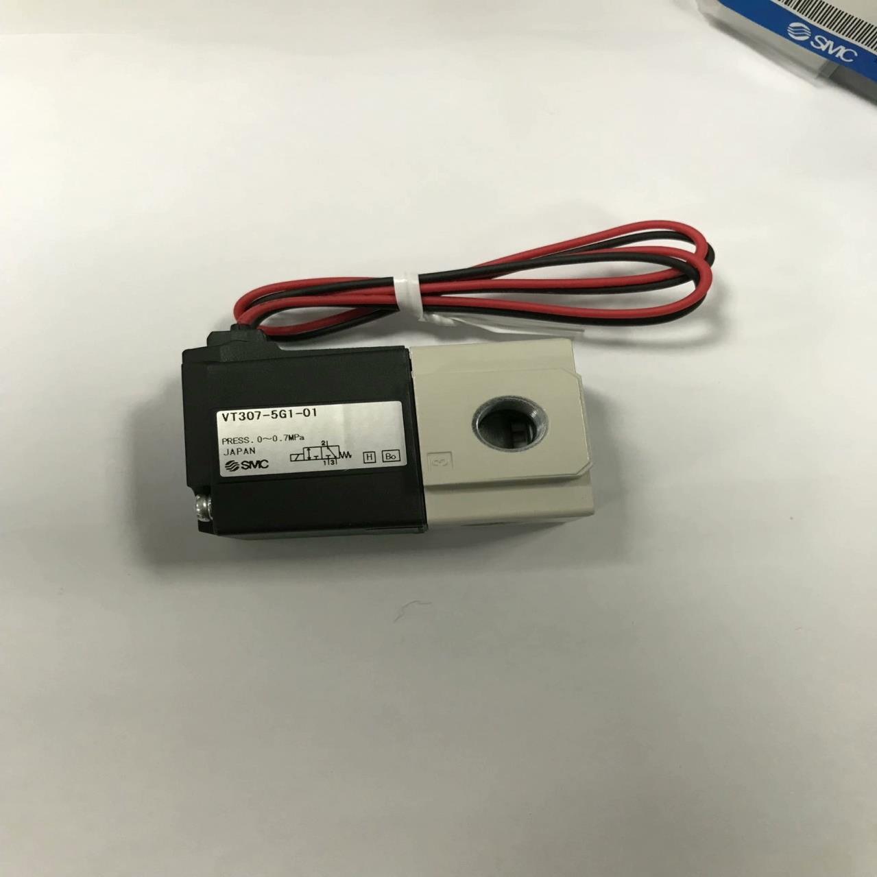 全新原装SMC3通电磁阀：VT307-5G1-01实拍图 假