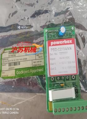 Powerbox  PBD-C219A/VX  控制卡 全新