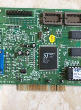 {雅致机械商行}PCI 显卡 S3 Trio64V+ 86C765