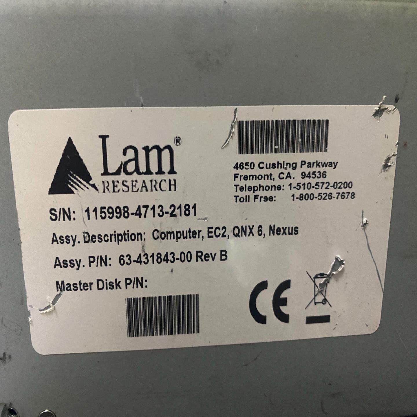 （设备配件）RESEARCH  EC2  LAMPLACOMP QNX4