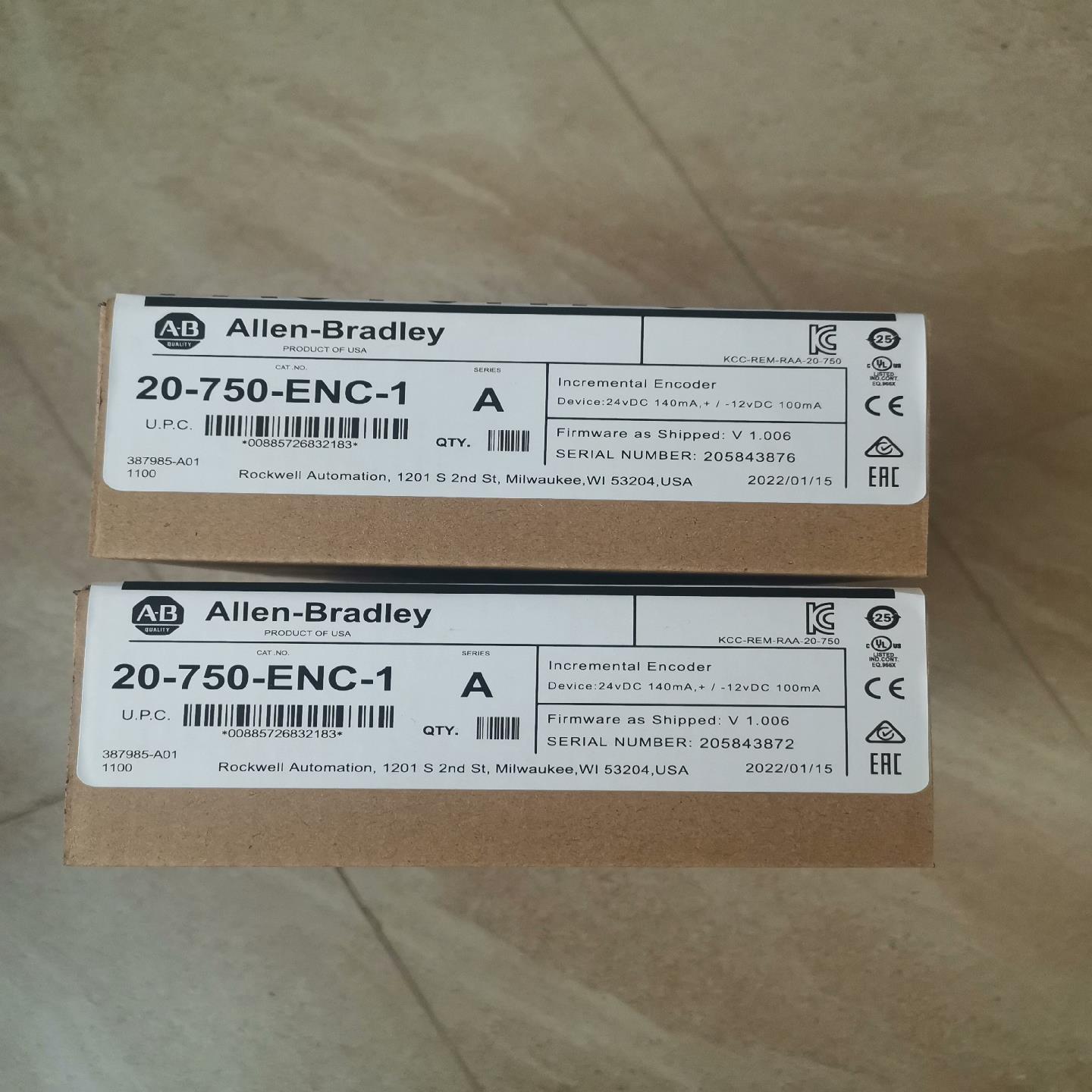 AB罗克韦尔20-750-ENC-1,现货