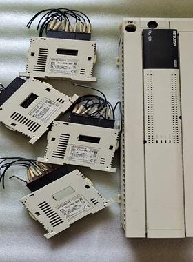 {莱茵电子商行}三菱模块一套  FX3u-128MRES-AFX3u-4