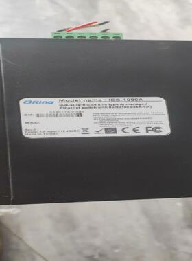 [德峰]台湾威力ORing  工业交换机IES-1080A 实物图拍