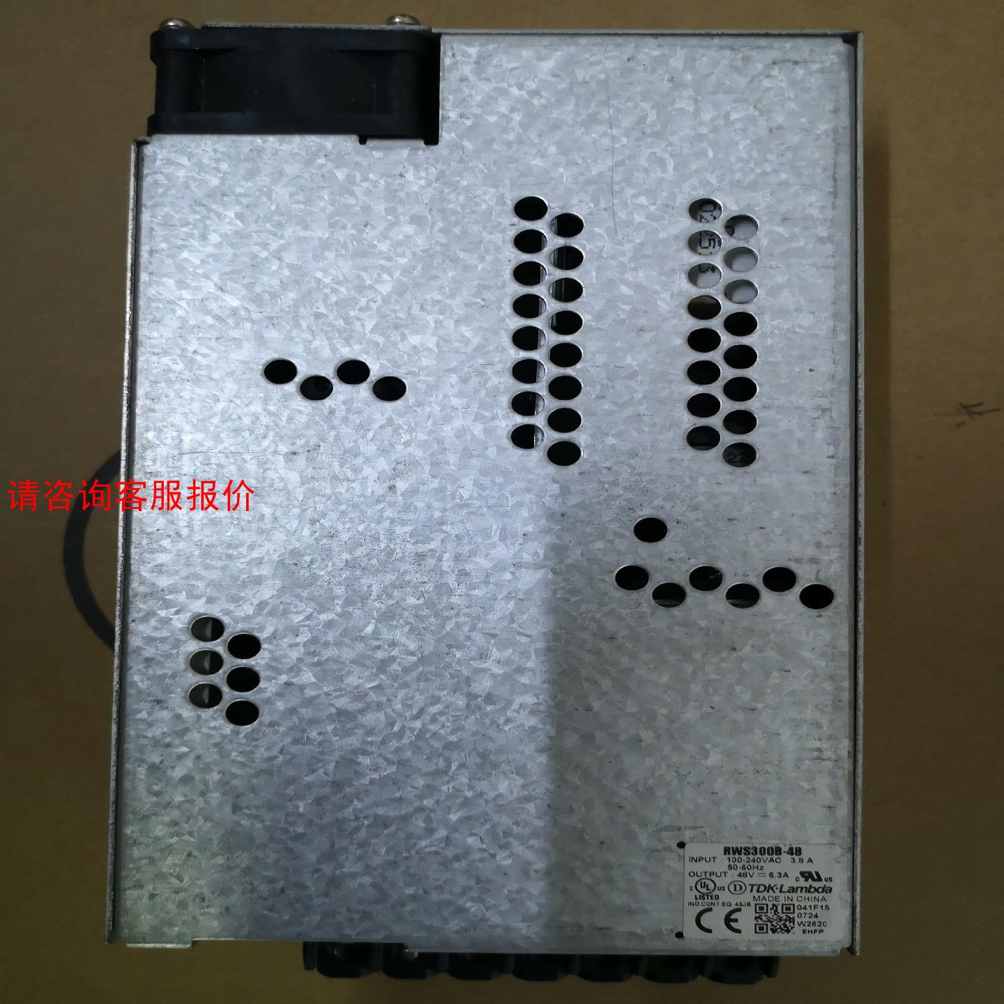 TDK-LAMBDA开关电源 RWS300B-48 48V6