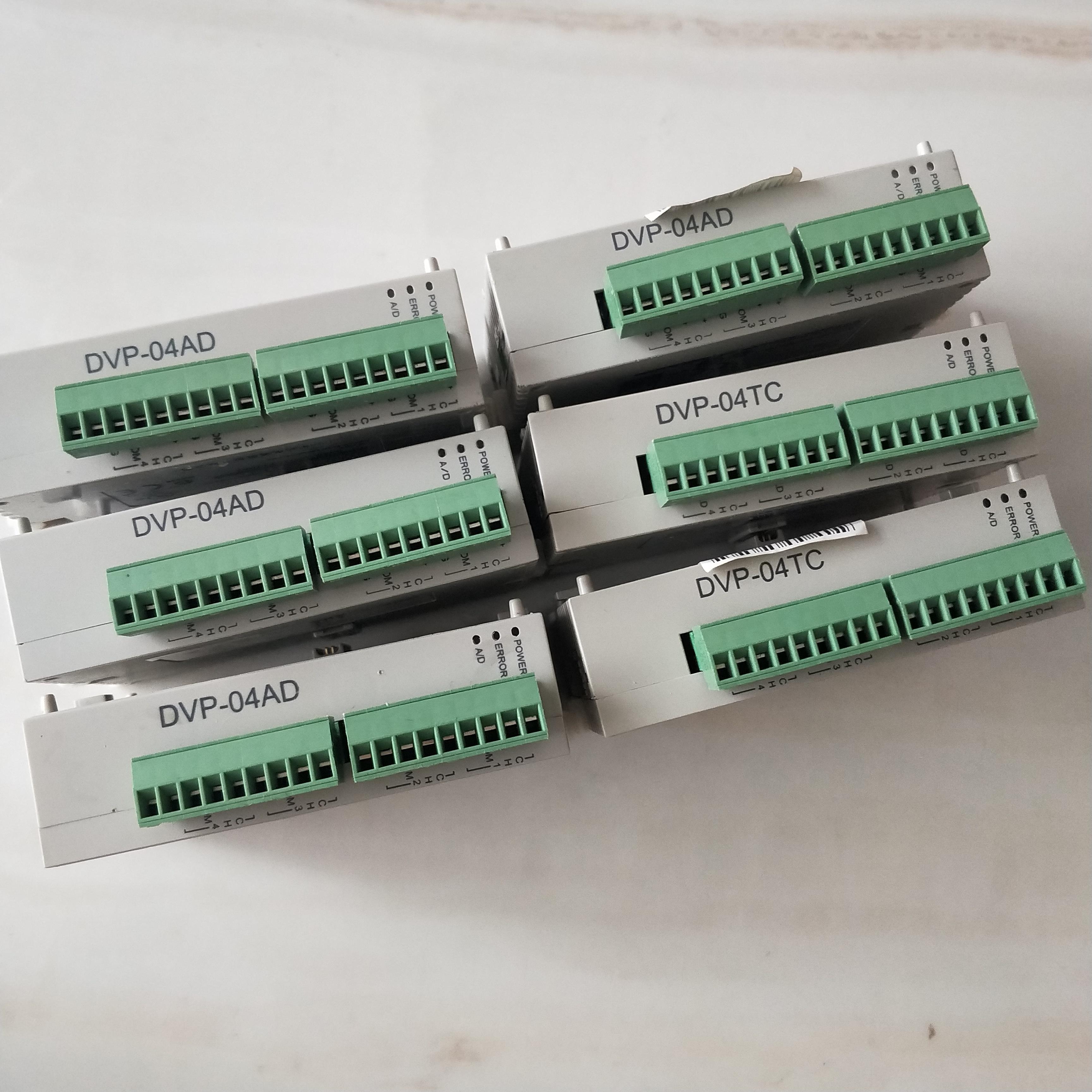 DVP04TC-S台达PLC扩展模块  功能正常