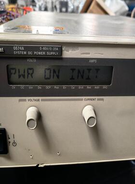 [德峰]安捷伦直流电源6674A拆机下来，通电如图