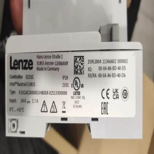 议~新品LENZE控制器3200C E32GAC00000L5H