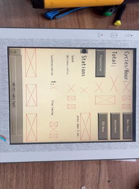 触摸屏 XBTF034510 成色新无！不含系统卡