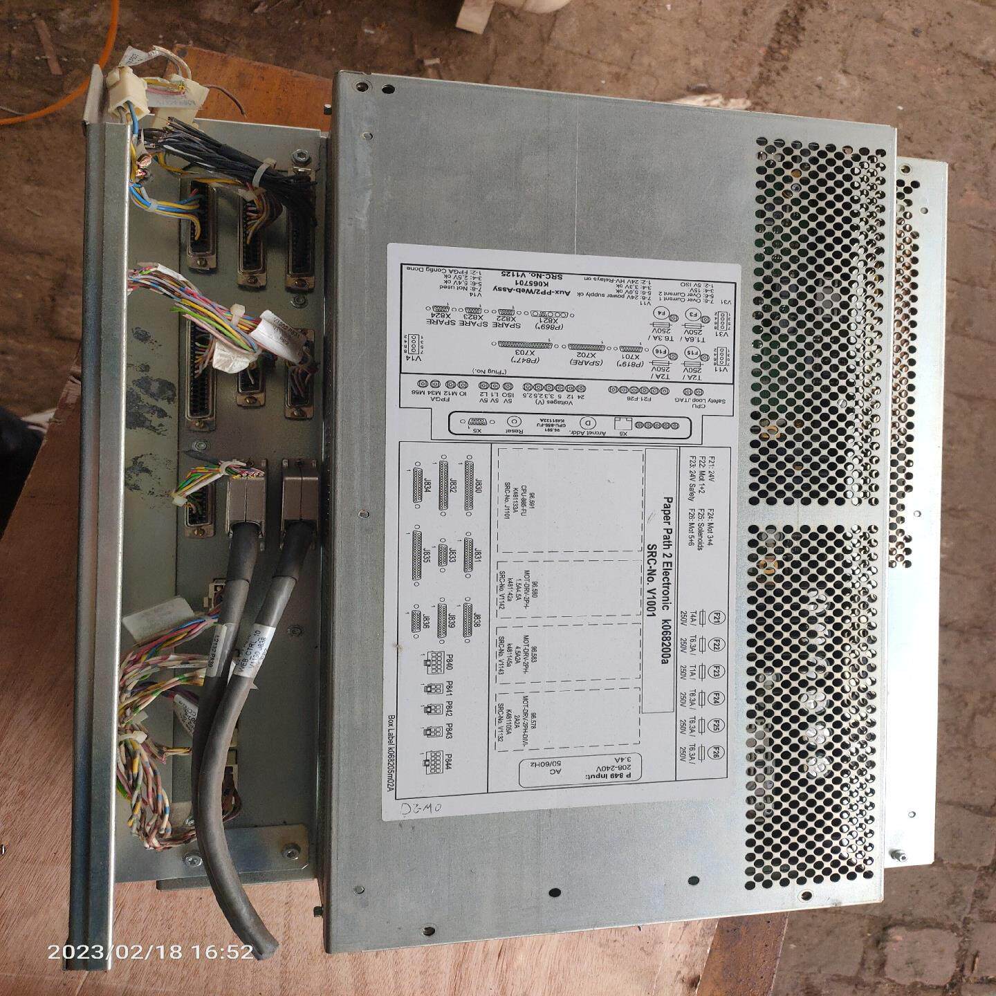 柯达印刷机纸张路径控制器，型号V1001,，成色