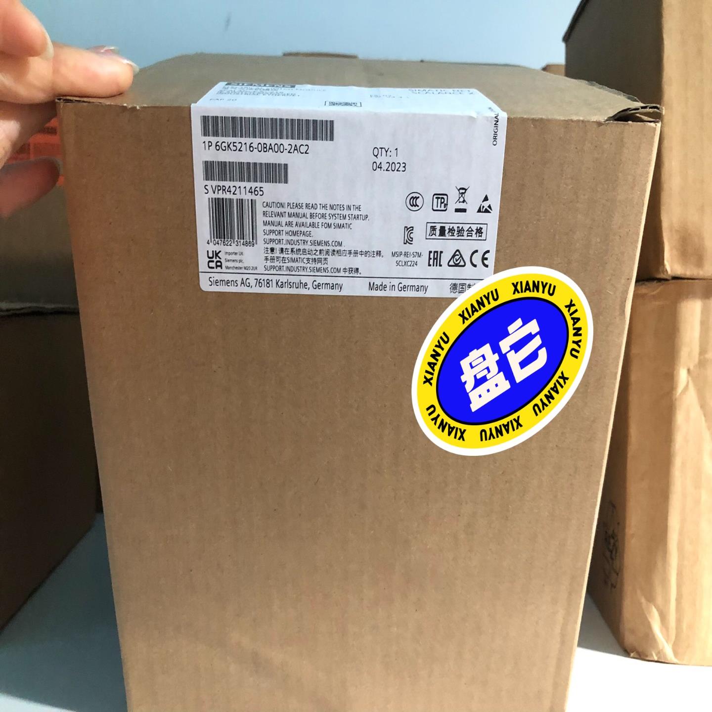 （设备配件）1P 6GK5216-0BA00-2AC2西门子XC216交