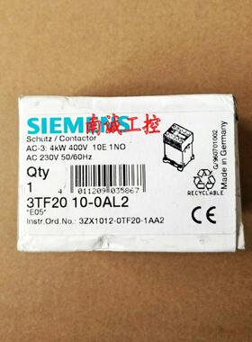 接触器3TF2010-0AL0 3TF2010-0AN2 议价