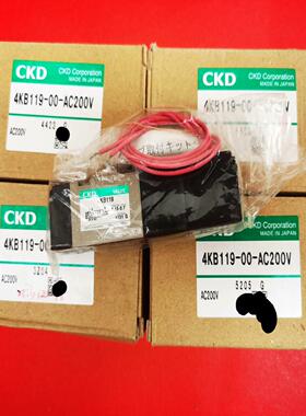 CKD电磁阀4KB119-00-AC200V