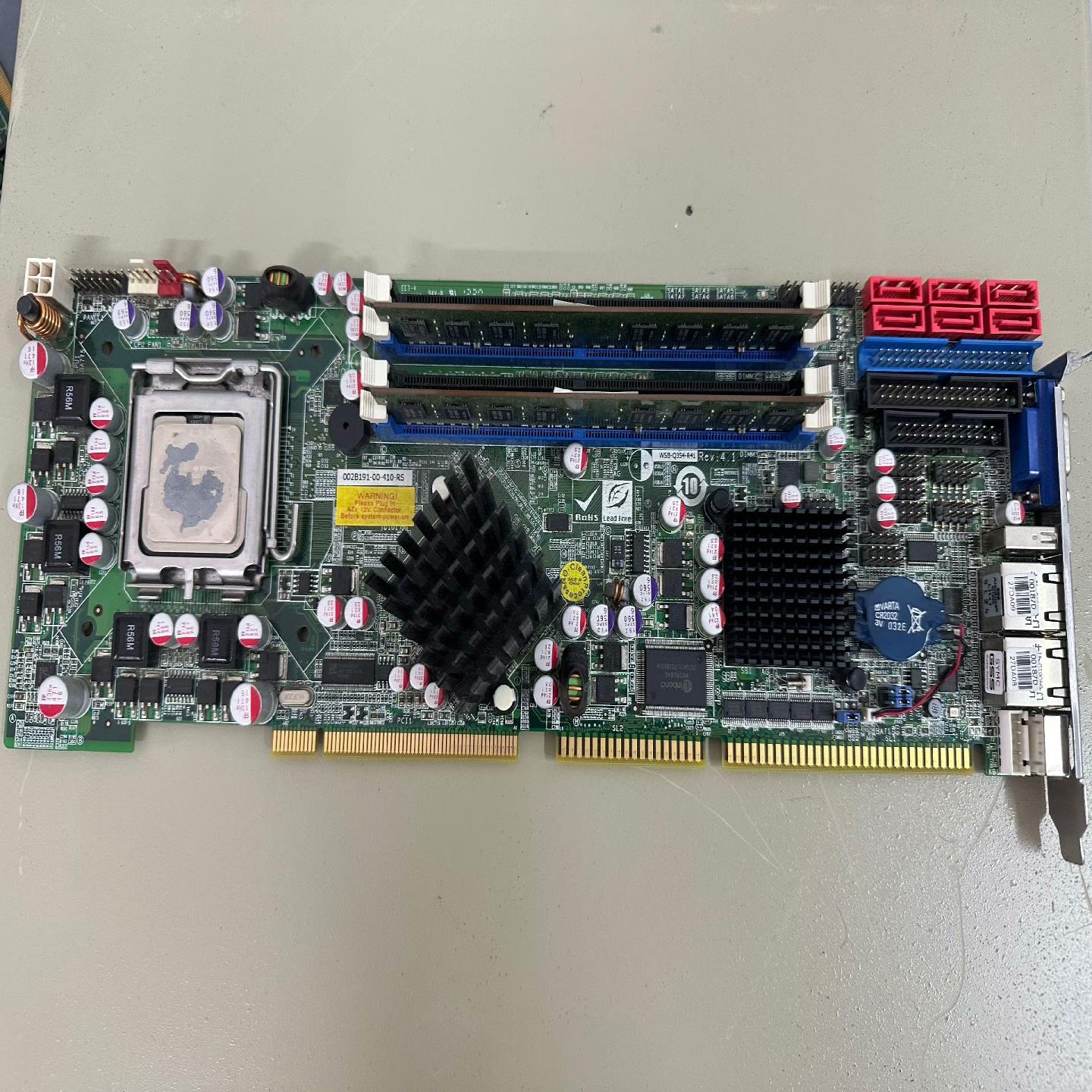 （设备配件） 4.1工控机主板威强-R41双:网口-Q354RevWSB