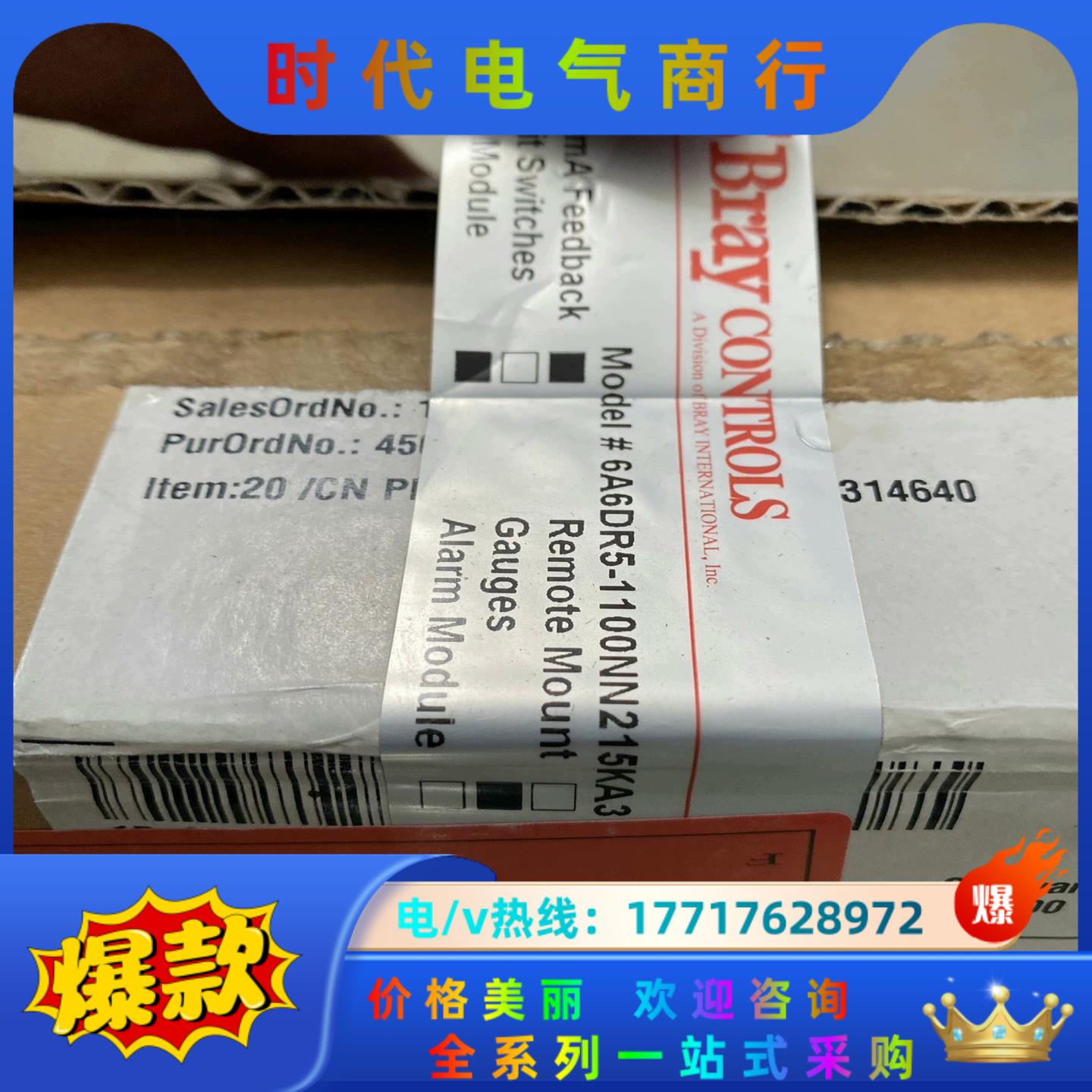 6DR5110-0NN00-5KA0 博雷Bray阀门定议价