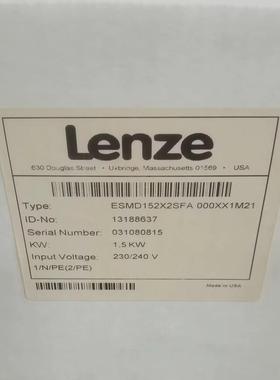 德国伦茨Lenze 变频器 ESMD152X2SFA  1.议价
