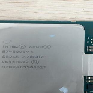 正式版Intel Xeon E7-8890v4 cpu