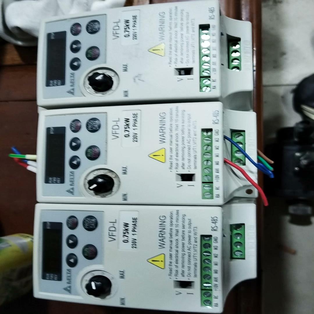 (设备配件)台达变频器 型号: VFD007L21A  0.75KW